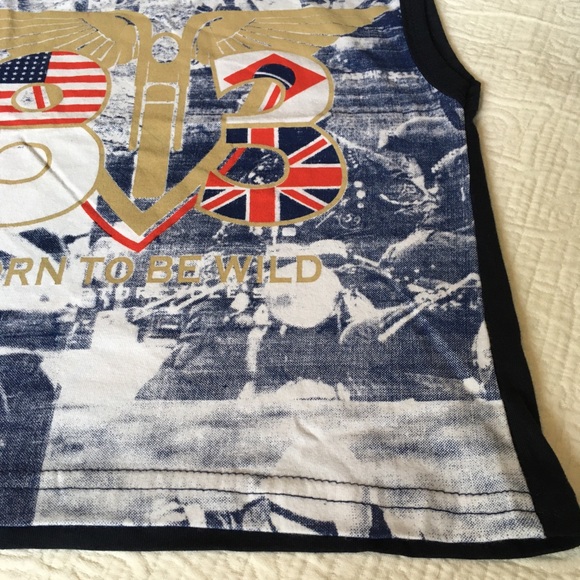 3T (5/$20) Motorcycle-Theme Tank Top - Picture 2 of 6